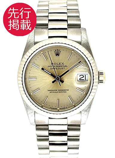 ロレックス デイトジャスト 68279 シルバー 中古