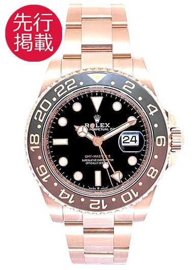ロレックス GMTマスターⅡ 126715CHNR ブラック 中古